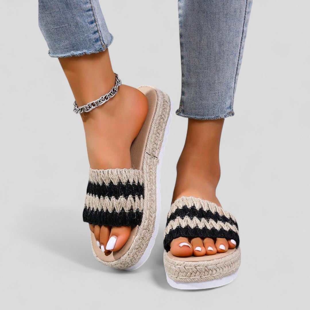 Nazaria | Jute Slippers