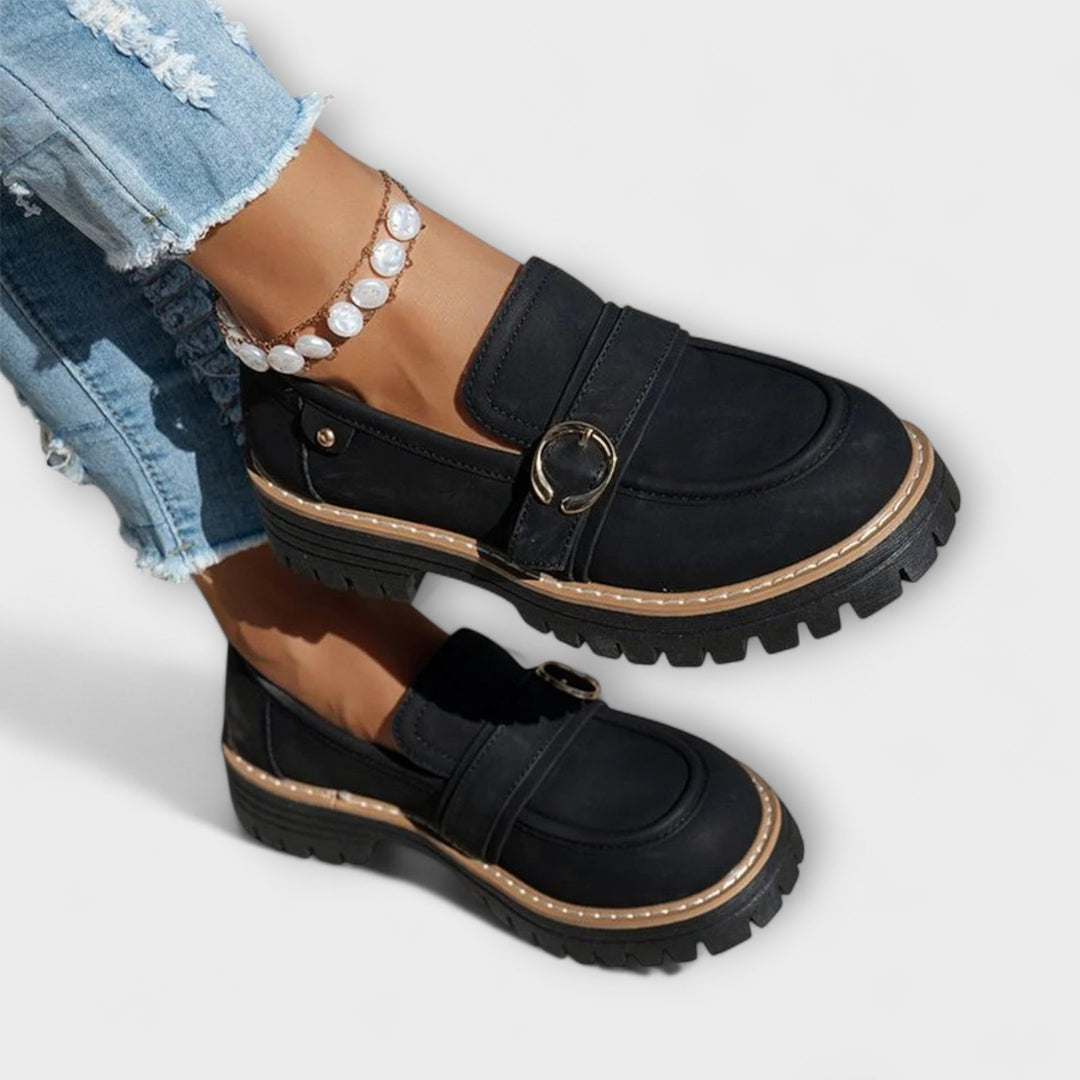 Lora – Casual Round Toe Loafers